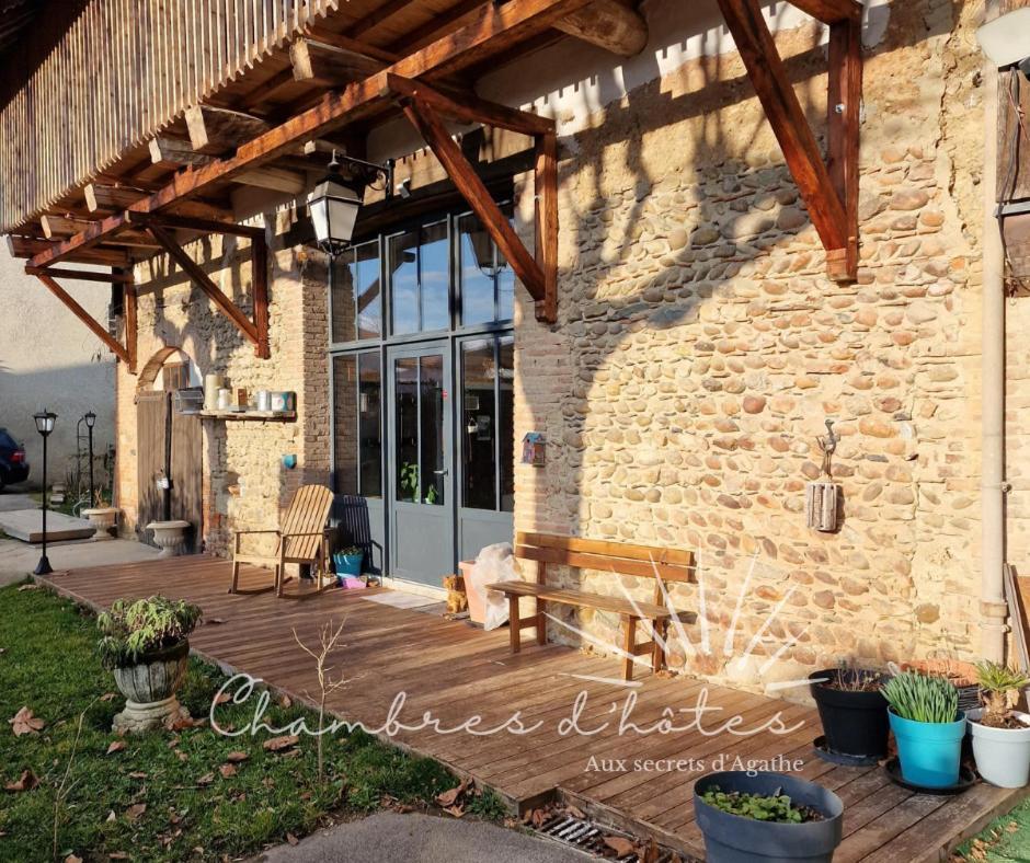 Aux Secrets D'Agathe Bed & Breakfast Plan  Екстериор снимка